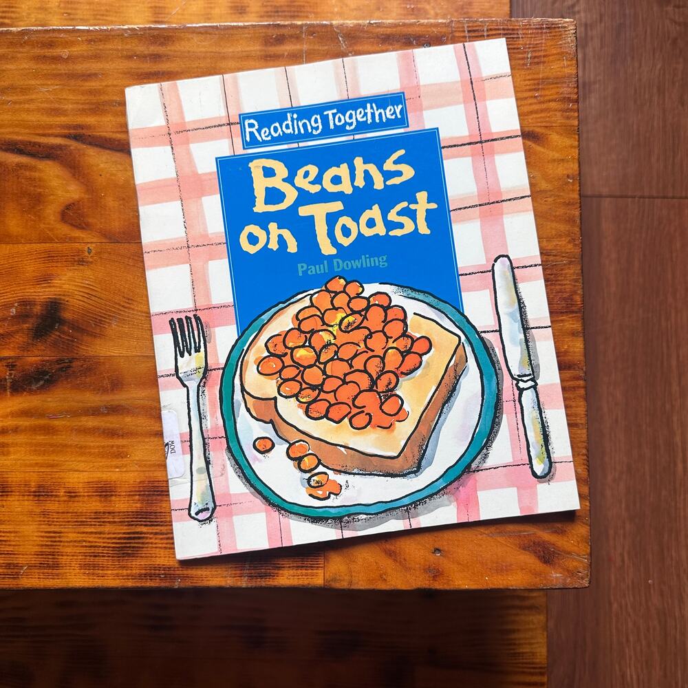 Vintage 1999 Beans On Toast Reading Together Paperback Book